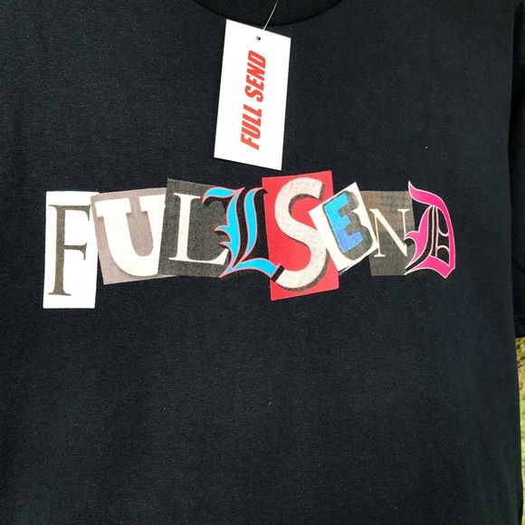 FULL SEND navy “Ransom” tees - Picture 3 of 3